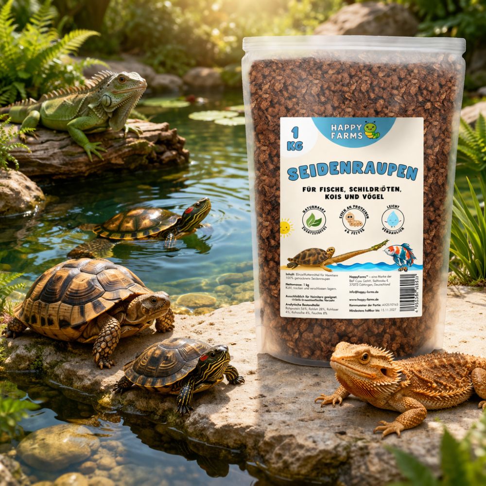 Seidenraupen günstig kaufen 1kg Verpackung